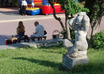 Скульптура в Пензе, Россия. Фото 1 – фотографии России