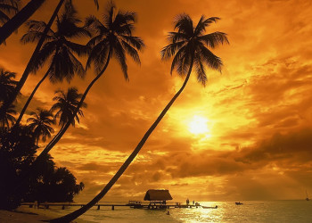 Закат в Тринидад и Тобаго – фотографии Тринидад и Тобаго