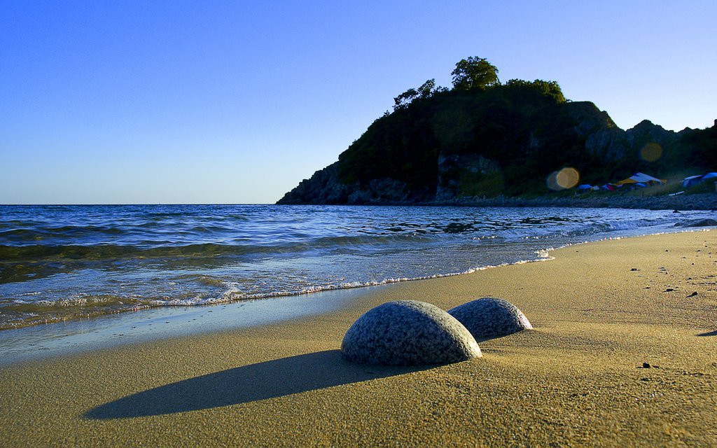 Пляж в байкальске Пляж в байкальске