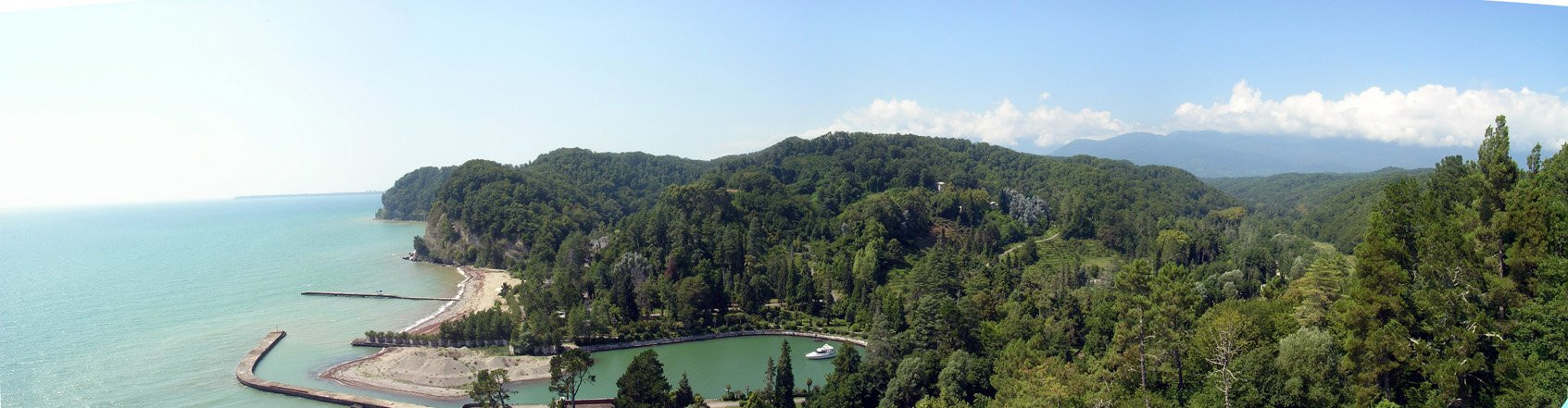 Панорамный вид в Мюссера, Абхазия – фотографии Абхазии