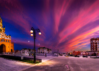 Благовещенская башня, Йошкар-Ола – фотографии России