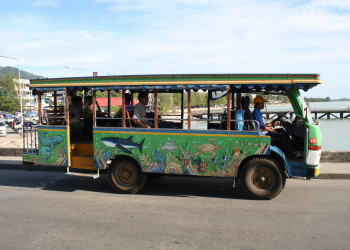 Транспорт в Натхон, Тайланд – фотографии Таиланда