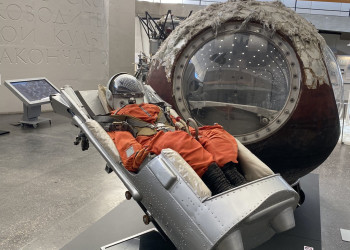 Государственный музей истории космонавтики Циолковского в Калуге, старый зал – фотографии России