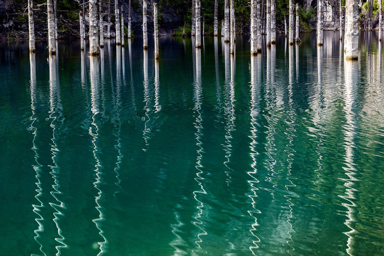 Озеро Каинди 7 – фотографии Казахстана