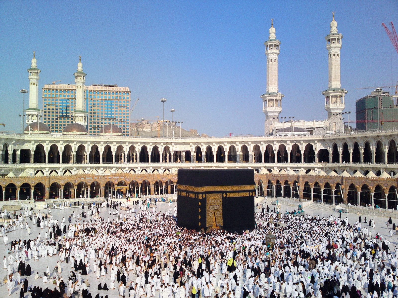 Мечеть аль-Харам — в городе Мекка – фотографии Саудовской Аравии