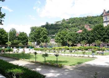 Сквер в Гренобле, Франция – фотографии Франции