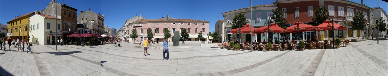 Площадь в Пореч, Хорватия – фотографии Хорватии