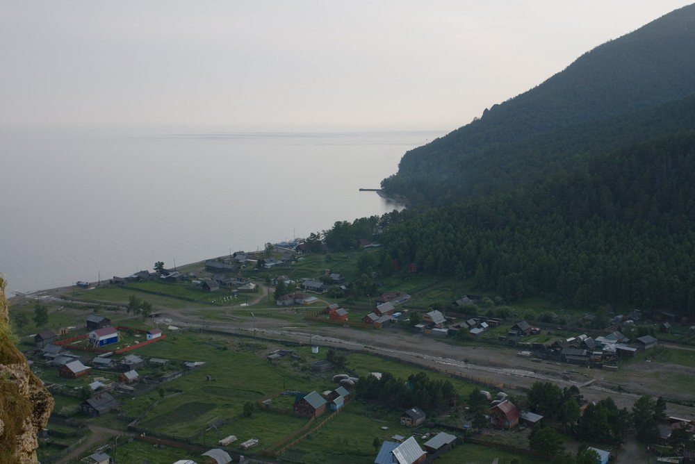 Панорамный вид деревни, Россия – фотографии России