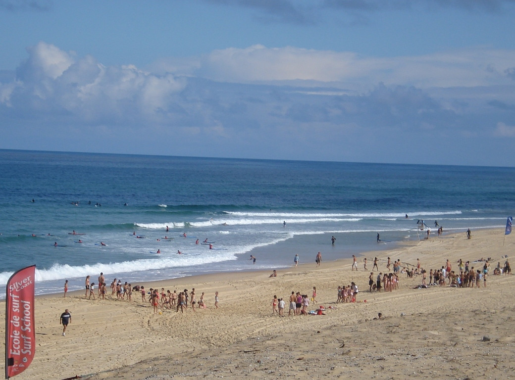 Пляж в Мимизане, Франция. Фото 3 – фотографии Франции