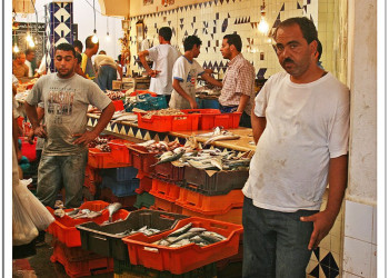 Продавецы в Махдии, Северный Тунис. Фото 1 – фотографии Туниса