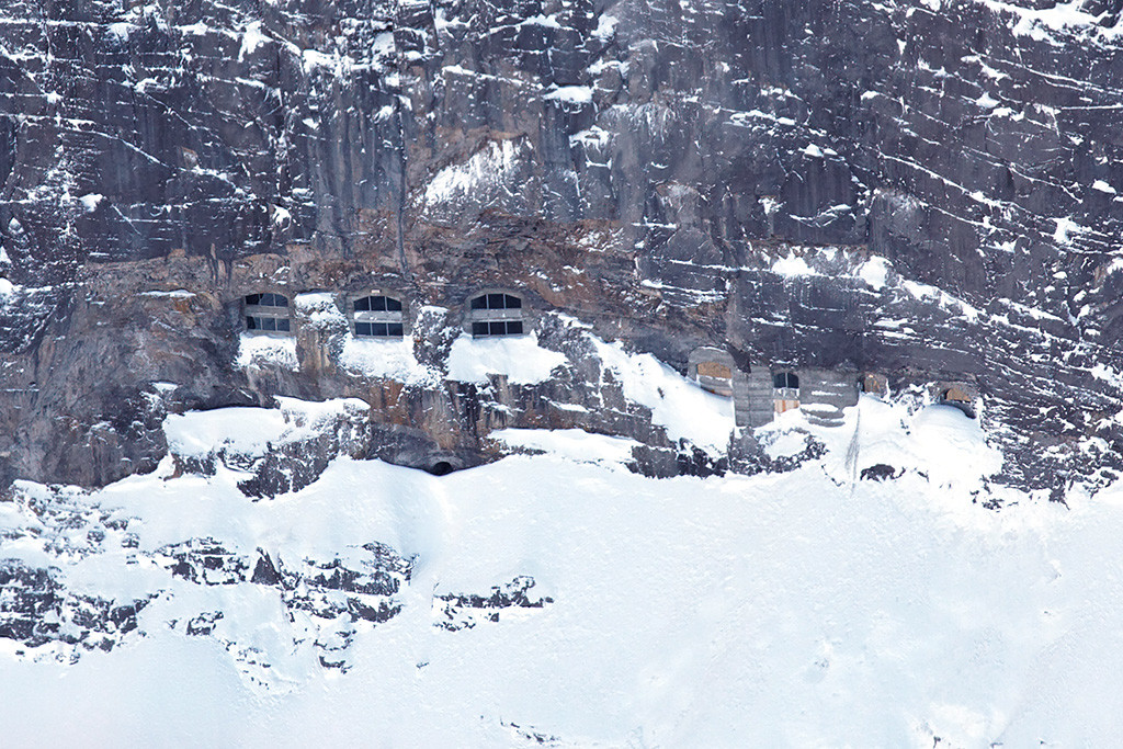 Станция Eigerwand. Фото 1959 года – фотографии Швейцарии