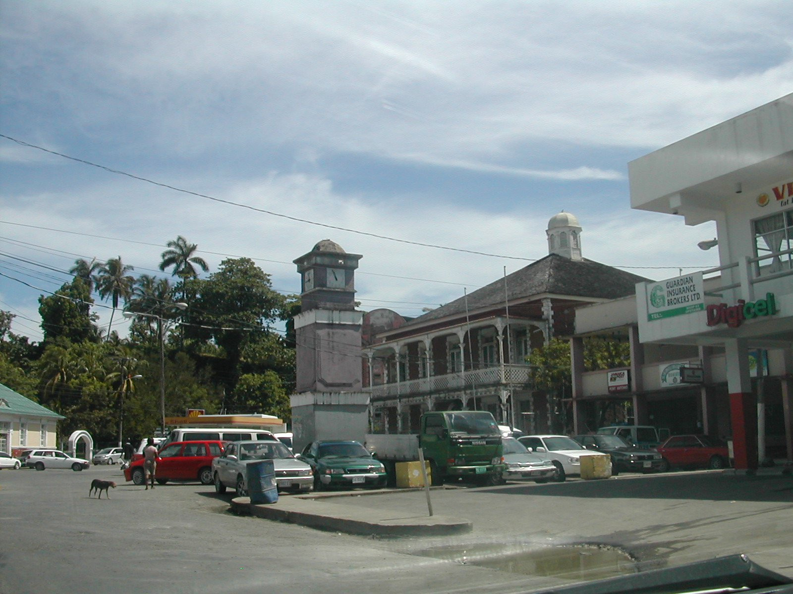 Городская площадь в Порт Антонио, Ямайка – фотографии Ямайки