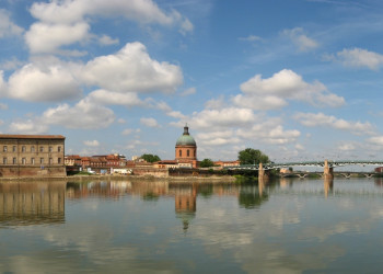 Река в Тулузе, Франция. Фото 9 – фотографии Франции