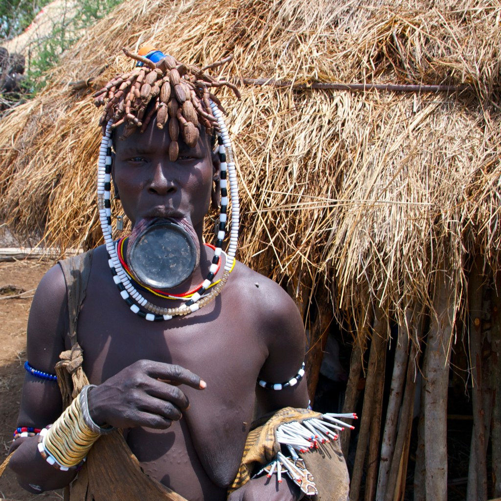 Племя Мурси в национальном парке Маго. Фото 4 – фотографии Эфиопии