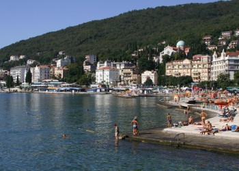 Пляж в Опатия, Хорватия. Фото 4 – фотографии Хорватии