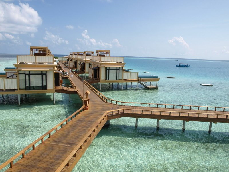 Понтон в Даалу Атолл, Мальдивы – фотографии Мальдивских островов