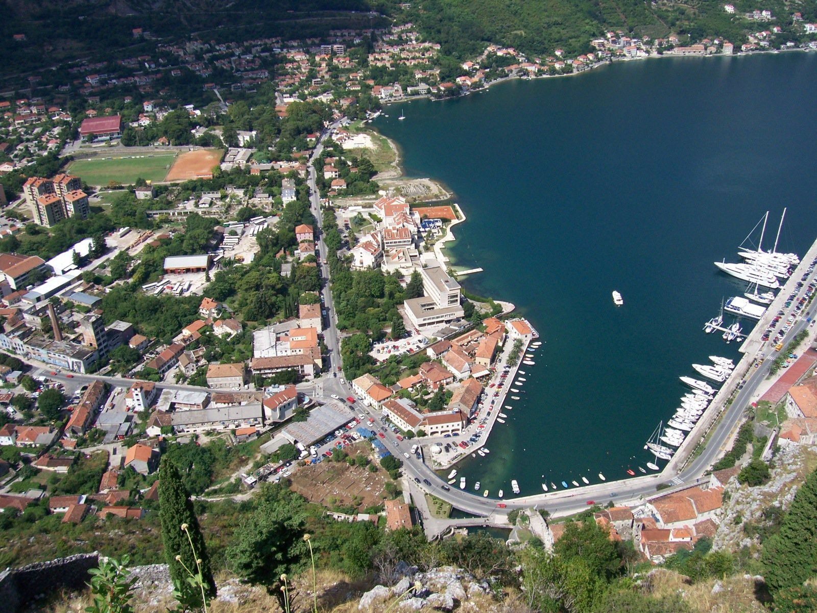 Панорамный вид в Которе, Черногория. Фото 74 – фотографии Черногории