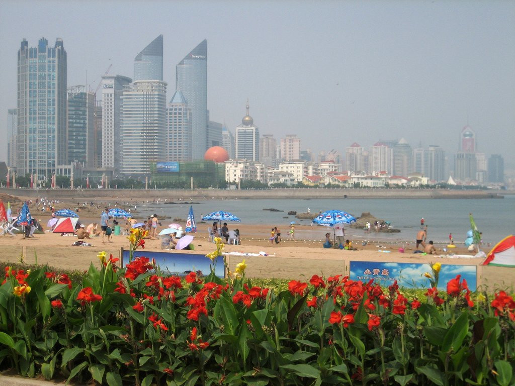 Городской пляж – фотографии Китая
