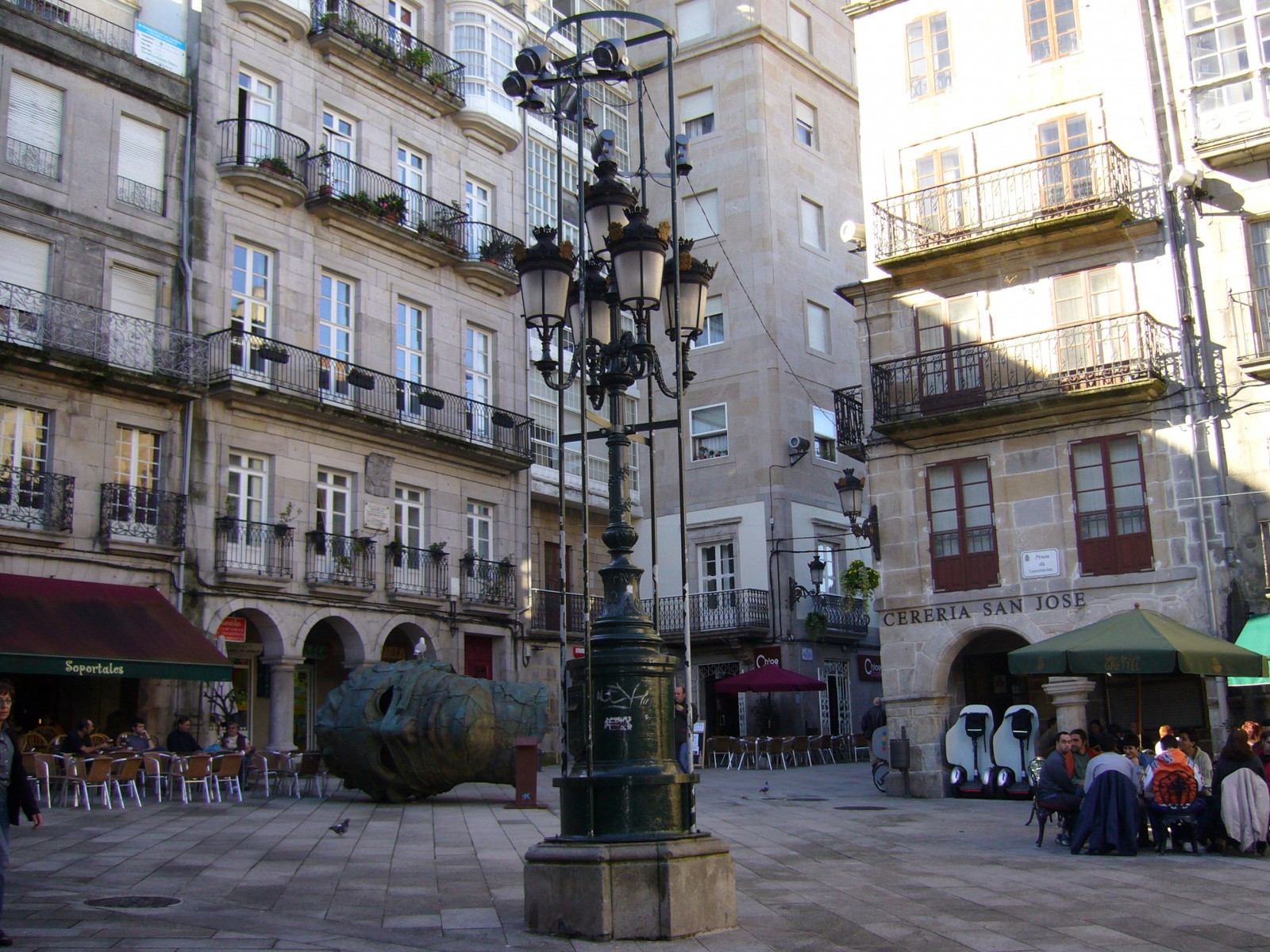 Исторический центр города Виго – фотографии Испании