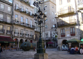 Исторический центр города Виго – фотографии Испании