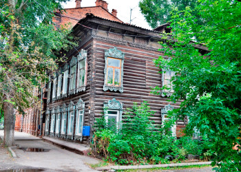 Старые дома в Томске. Фото 1 – фотографии России