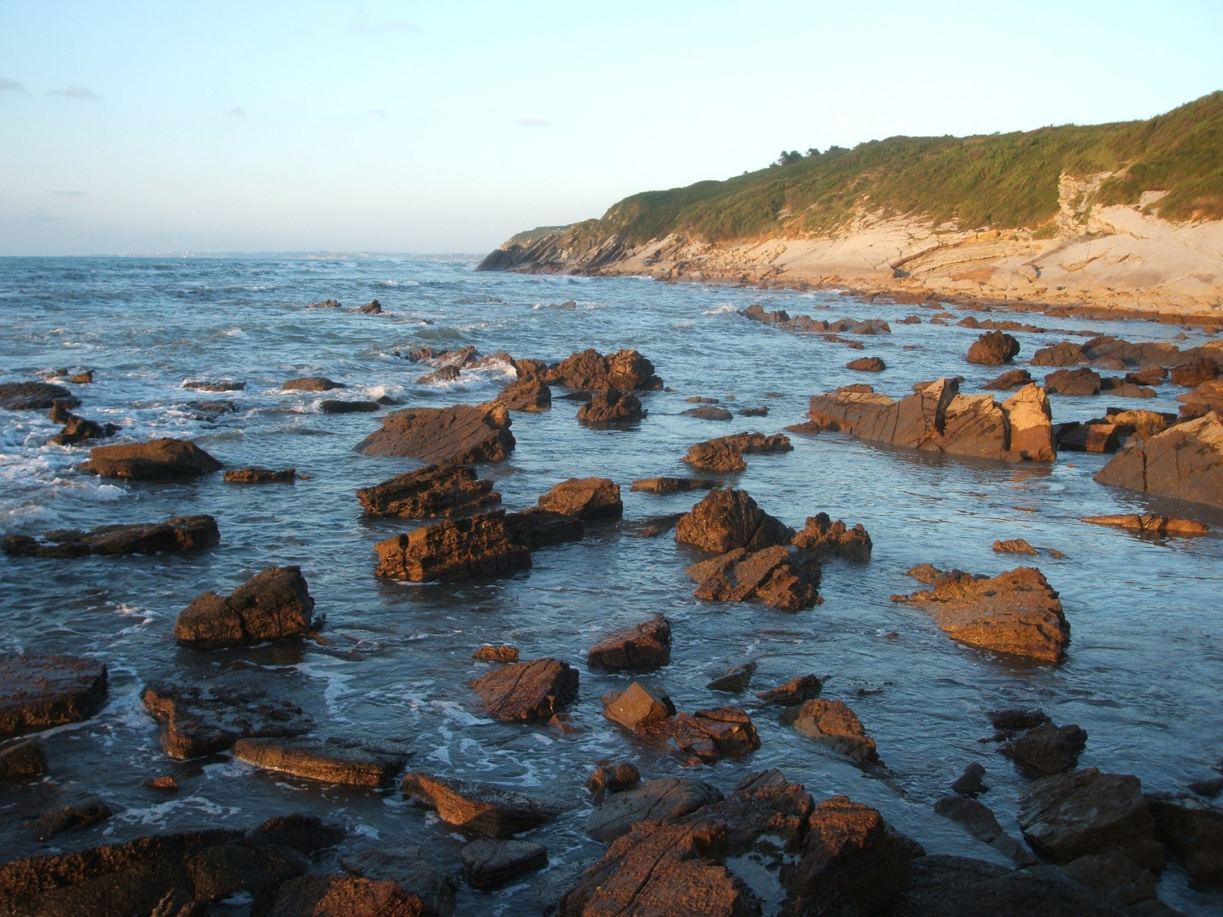 Берега в Андае, Франция. Фото 1 – фотографии Франции