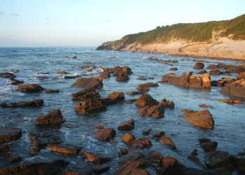 Берега в Андае, Франция. Фото 1 – фотографии Франции