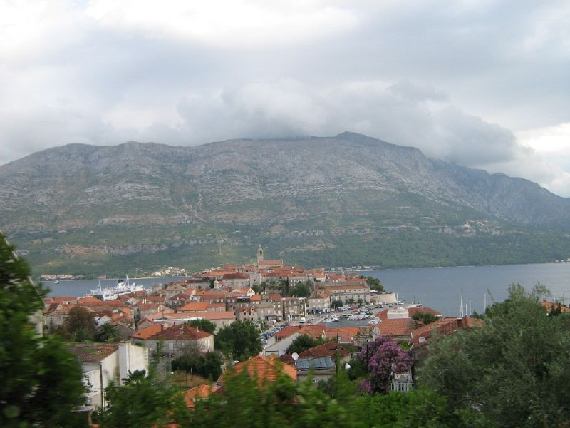 Панорамный вид в Корчула, Хорватия. Фото 7 – фотографии Хорватии