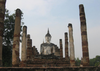 Исторический памятник в Сукхотай, Тайланд. Фото 8 – фотографии Таиланда