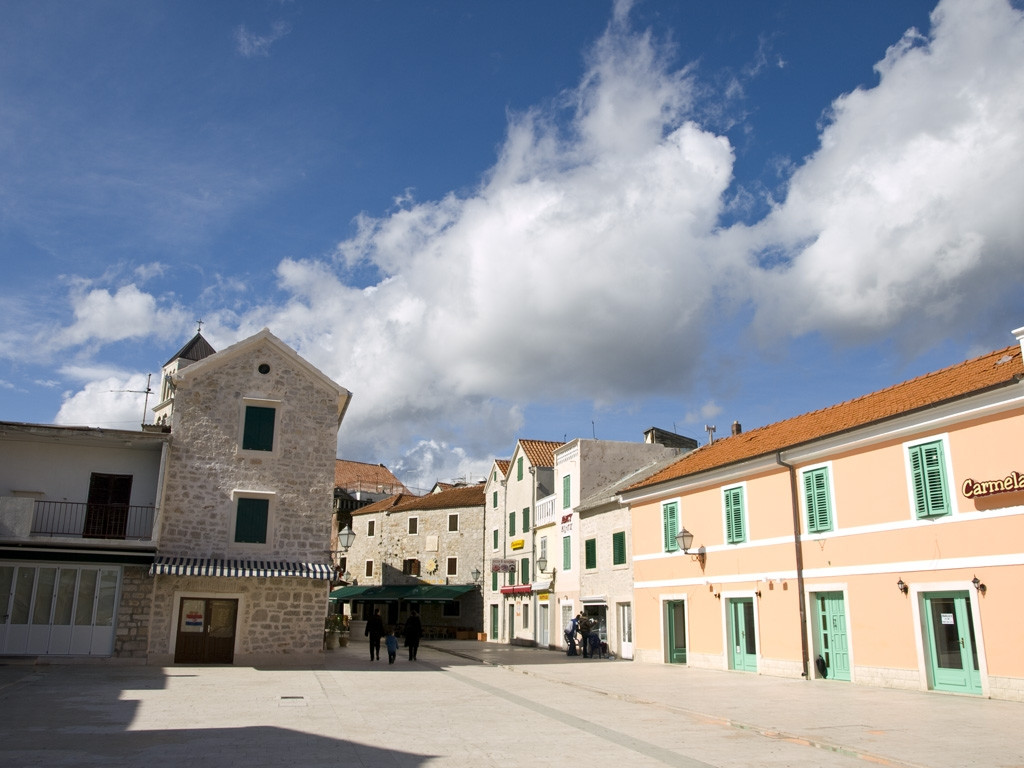 Дома в Водице, Хорватия. Фото 1 – фотографии Хорватии