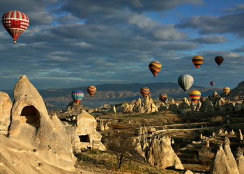 Воздушные шары в Каппадокии (Турция) – фотографии Турции