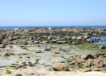 Отлив в Бриньогане, Франция. Фото 1 – фотографии Франции