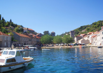 Причал на острове Шипан, Хорватия. Фото 4 – фотографии Хорватии