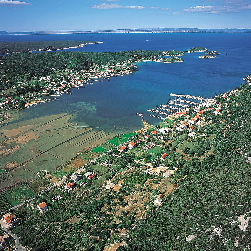 Панорамный вид на острове Раб, Хорватия. Фото 1 – фотографии Хорватии