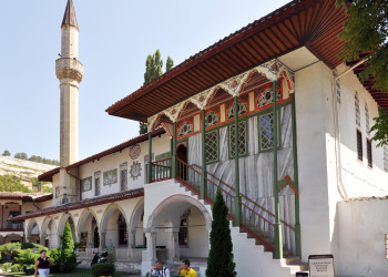 Знаменитый Ханский дворец в Бахчисарае. Фото 1 – фотографии России