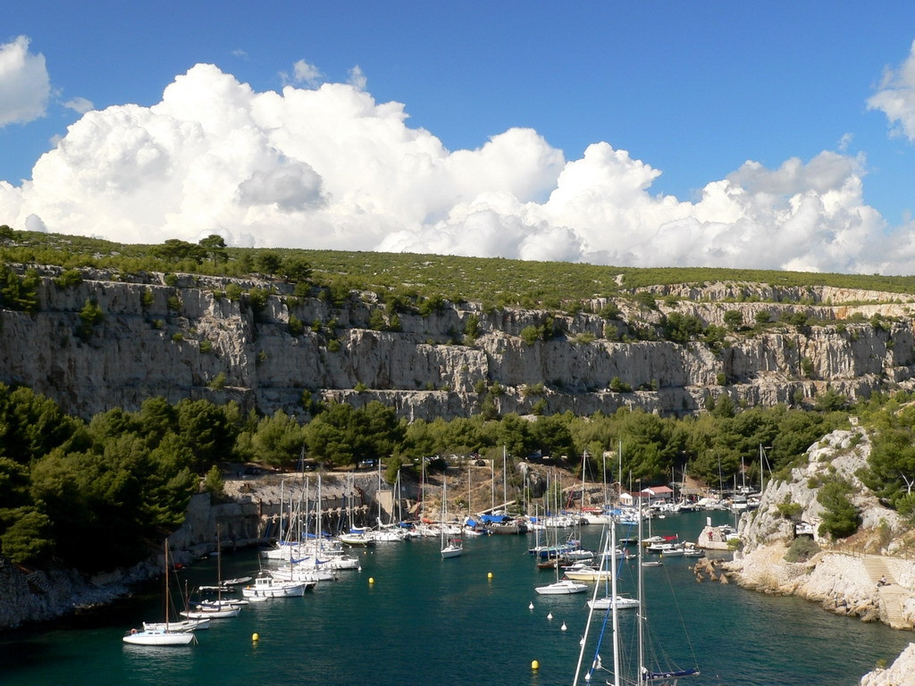 Бухта в Кассис, Франция. Фото 2 – фотографии Франции