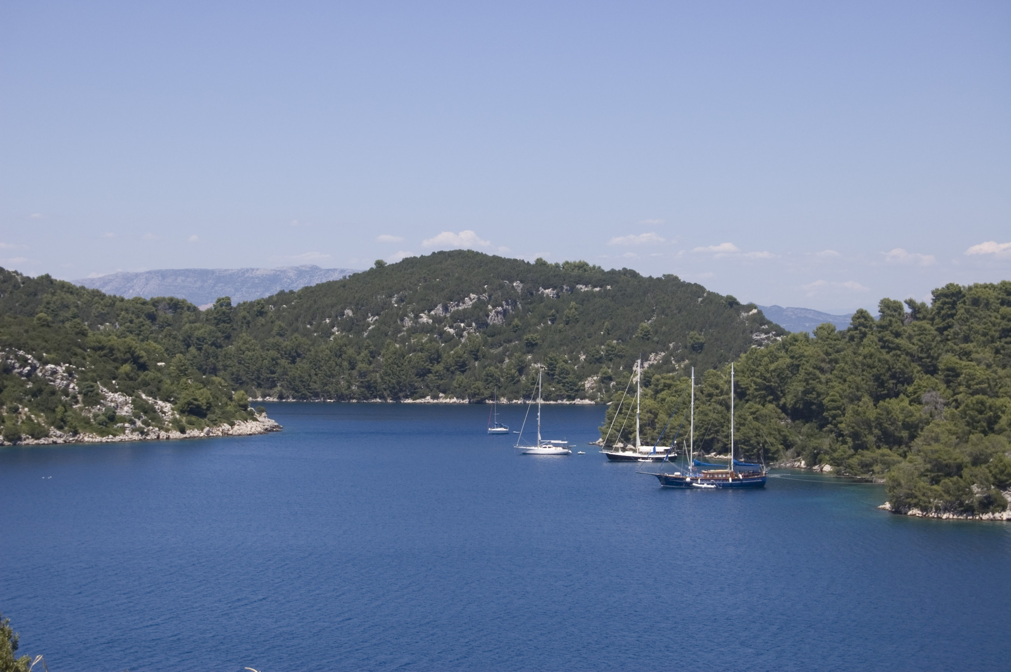 Яхты на острове Млет, Хорватия. Фото 4 – фотографии Хорватии