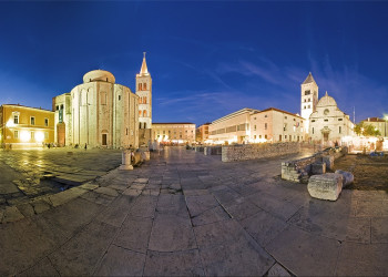 Площадь в Задаре, Хорватия. Фото 1 – фотографии Хорватии