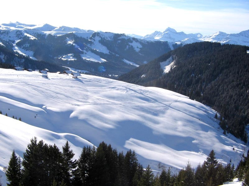 Горы в Сент-Жерве, Франция. Фото 5 – фотографии Франции