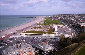 Панорамный вид в Дьеп, Франция – фотографии Франции