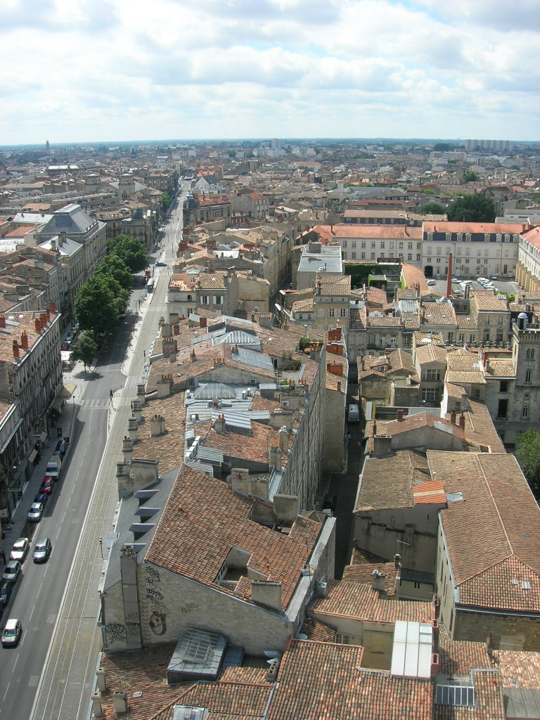 Панорамный вид в Бордо, Франция. Фото 10 – фотографии Франции