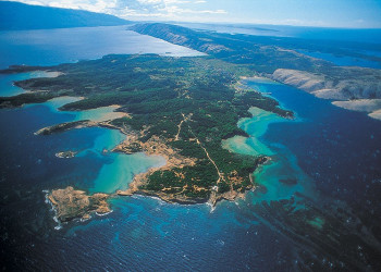 Панорамный вид  на острове Раб, Хорватия. Фото 2 – фотографии Хорватии