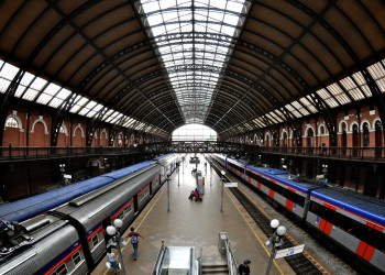 Пригородные поезда (CPTM) в Сан-Паулу – фотографии Бразилии