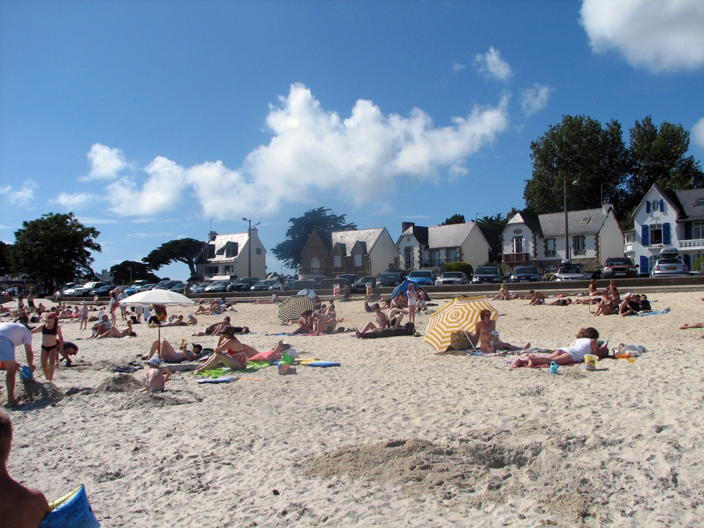 Пляж в Карнаке, Франция. Фото 2 – фотографии Франции