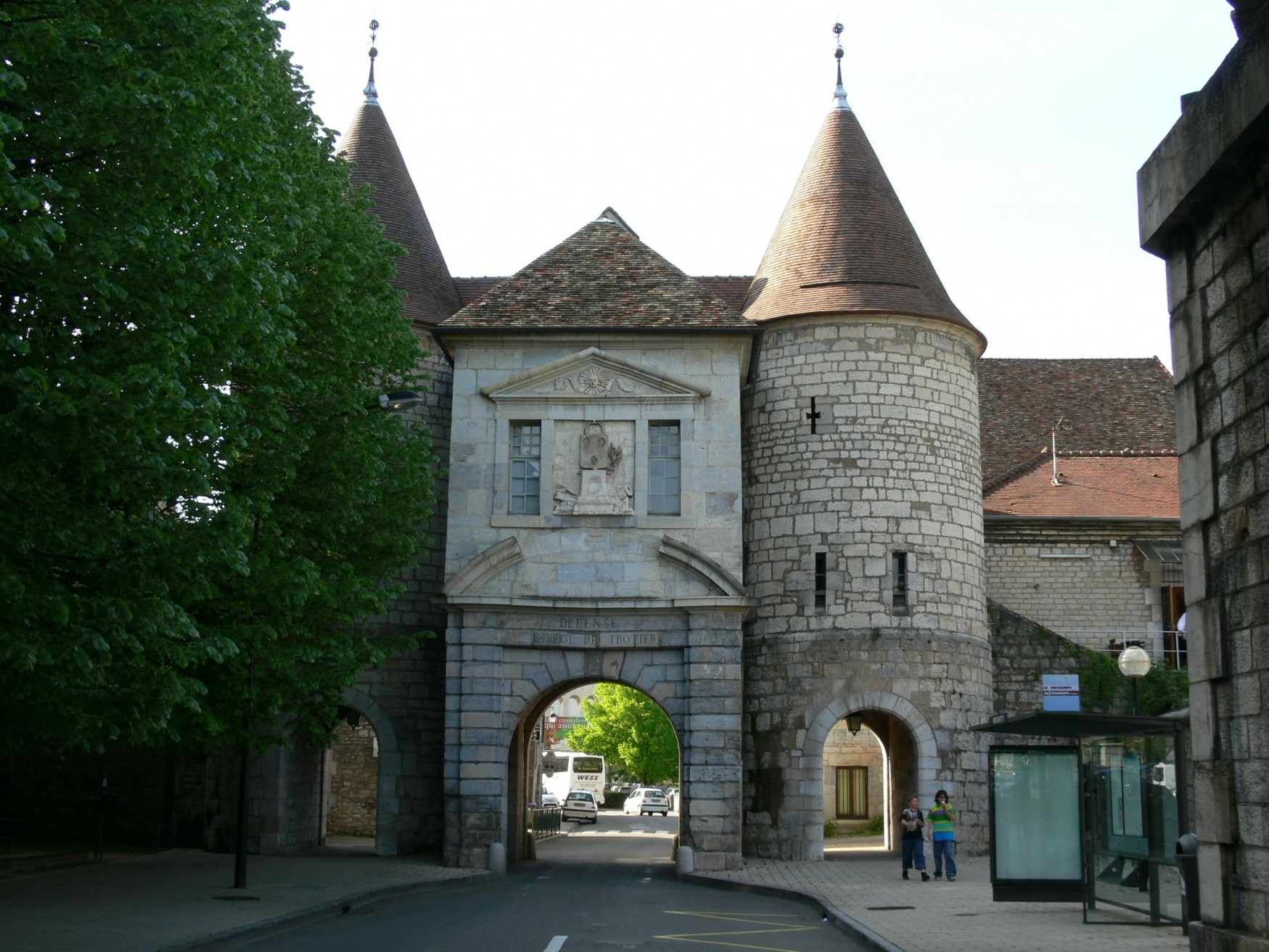 Архитектура в Безансоне, Франция – фотографии Франции