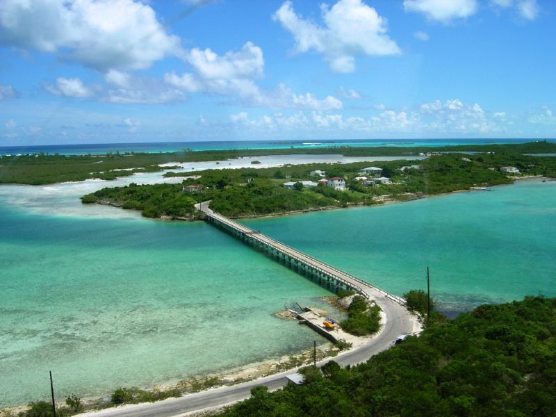 Панорамный вид острова Эксума, Багамские острова – фотографии Багамских островов