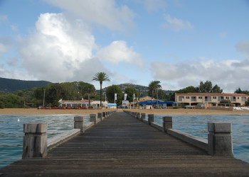 Понтон в Ла-Круа-Вальмер, Франция. Фото 1 – фотографии Франции