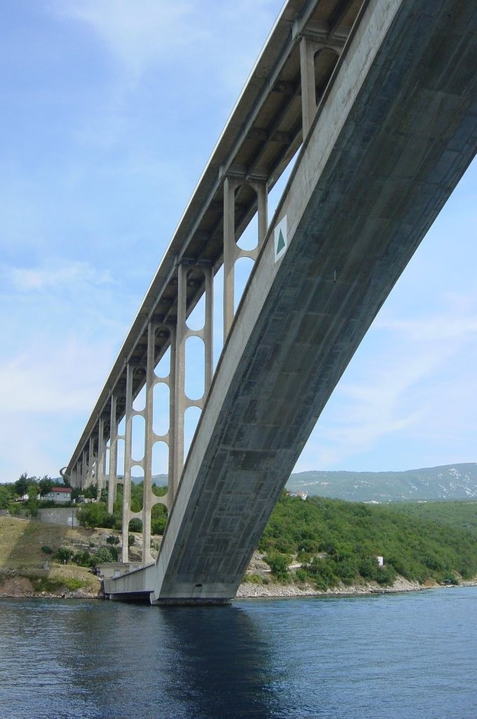 Мост на острове Крк, Хорватия – фотографии Хорватии