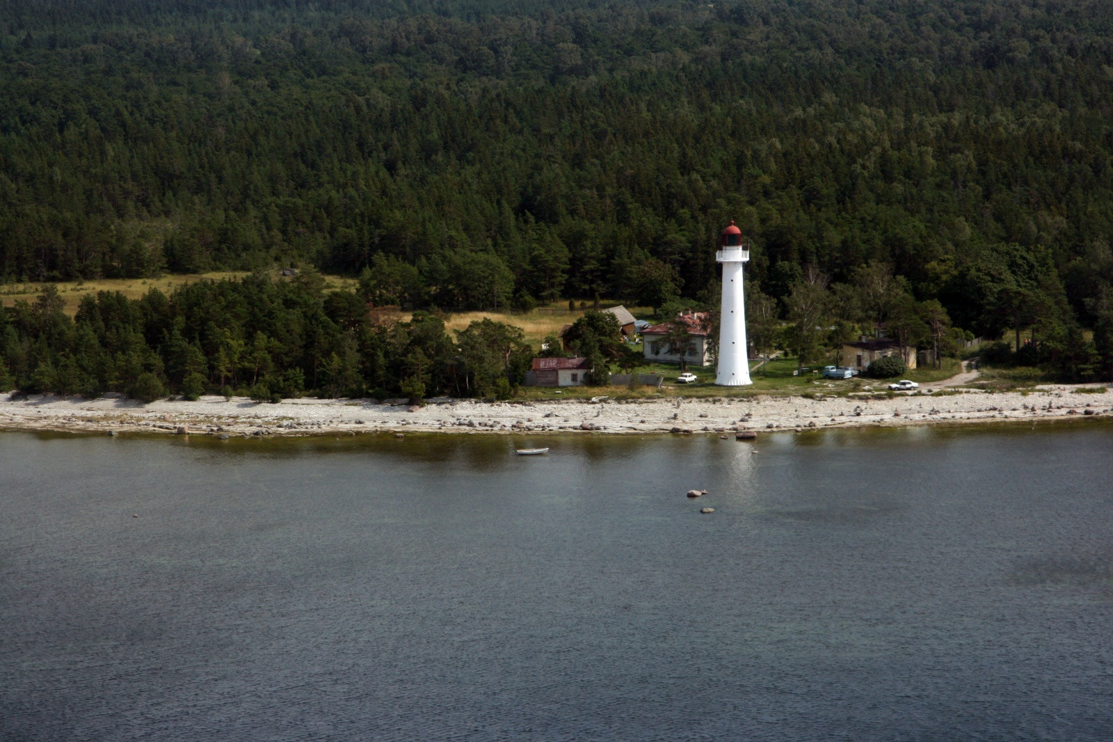 Маяк на острове Вормси – фотографии Эстонии