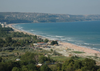Панорамный вид Кранево, Болгария – фотографии Болгарии